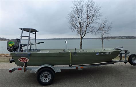 2003 Magnum trailer wspareAll of these are included with the <b>sale</b>-CoolersBimini shade topLife JacketsPush pole2 drift anchorsAnchorDock lines35 gallon fuel tankLED trailer lightsCall or text Bob -. . Hog island skiff for sale texas